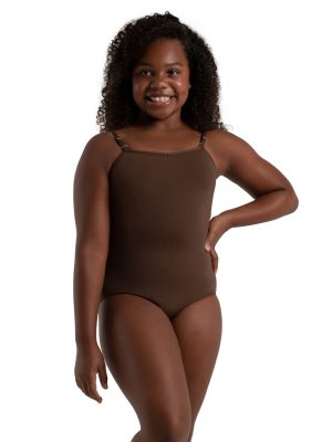 Team Basics Camisole Leotard w/ Adjustable Straps - Child