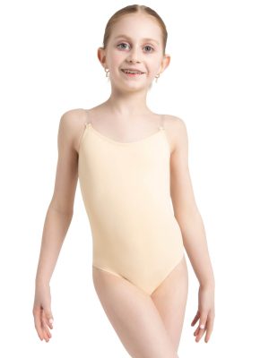 Camisole Leotard w/ Clear Transition Straps - Girls