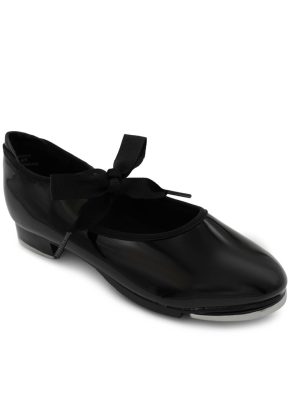 Shuffle Tap Shoe - Child | Black Patent