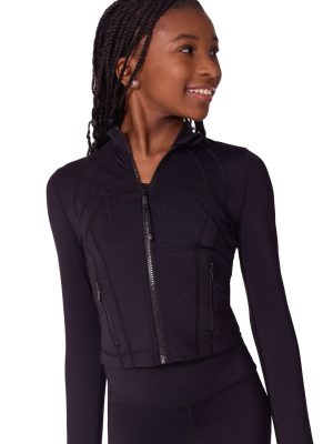 Soft Elegance Athletic Dance Jacket - Tween