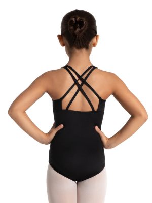 Studio Collection Crisscross Back Leotard - Girls
