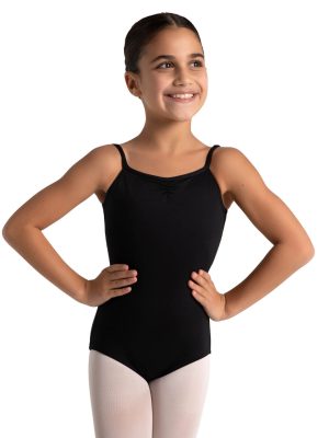 Studio Collection Pinch Front Camisole Leotard - Girls