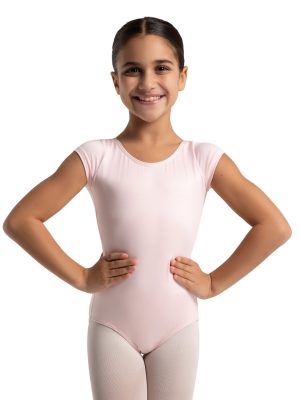 Studio Collection Short Sleeve Leotard - Girls