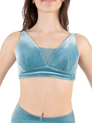 Velvet Forest Viridian Bra